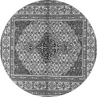 Ahgly Company Unutarnji trg perzijska siva prostirka tradicionalnih prostirki, 8 'Trg