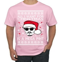 Divlji Bobby, Johnny Depp je Sve što želim za Božić, - to je mega-pinta Ružno božićni pulover, muška majica s
