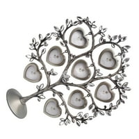 Okvir Za Slike Foto drvo metalni stalak u obliku srca s kristalima stolni viseći dragulj dijamantni kolaž u obliku