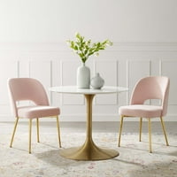 Set bočnih stolica za blagovaonicu u ružičastoj boji