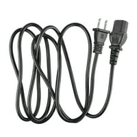 2-pinski kabel za napajanje od 6,6 stopa naveden u 2-pinskom za zamjenu kabelske žice od 6,6 Stopa naveden u 2-pinskom