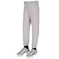 Sportske bejzbolske hlače s tregerima, mlade, Plus size, sive