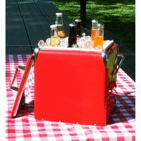 Hladnjak za piknik u retro stilu