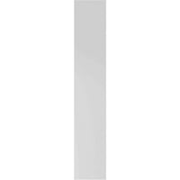 Ekena Millwork 3 4 W 64 H TRUE FIT PVC Dvije ploče pridružene ploče-n-batten kapke W Z-Bar, White