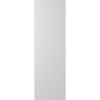Ekena Millwork 15 W 52 H TRUE FIT PVC jednostruka ploča Chevron Moderni stil Fiksni nosači, Hailstorm Grey