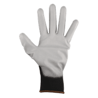 Najlonske rukavice srednje veličine od poliuretana, Crne