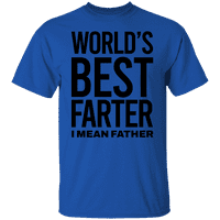 Najbolji Farter Graphic America World, mislim na oca smiješne majice za majicu muške muške majice