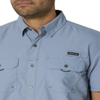 Muška majica za ribolov na otvorenom s kratkim rukavima od 30+, veličine od 5 inča