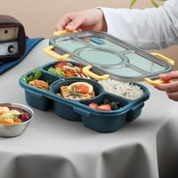 Kutija za ručak s pet mreža, prijenosna kutija za ručak za studente u mikrovalnoj pećnici