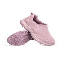 Gomelly ženska klizanje na cipelama udobne tenisice za hodanje široka širina starije cipele ružičaste, žene 6