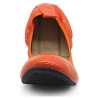 Ollio ženske cipele fau kožna klizanje na udobnoj elastični baletni stanovi BN17