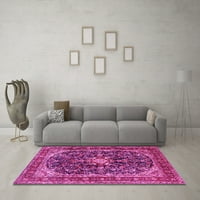 Tradicionalne prostirke za sobe u Perzijskom stilu u ružičastoj boji, kvadratne 4 inča