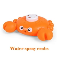 1 slatka crtana plutajuća igračka za plivanje sa svjetlećim raspršivačem vode za kupaonicu Božićni pokloni za