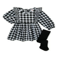 Wonder Nation set odjeće za dječje djevojke i tajica, 2-komad, veličine 0 3- mjeseci