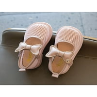 2 / Ležerne ravne sandale s okruglim nožnim prstima za malu djecu; vjenčane cipele za djevojčice; mekane ravne
