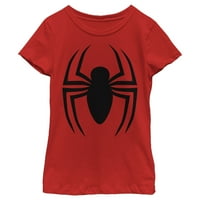 Spider-Man majica za djevojčice, crvena, srednja