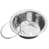 Metalna zdjela za kućne ljubimce za pse sanduk sanduk neklizajuća viseća zdjela za hranu pojilica za vodu s kukom