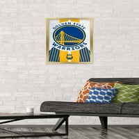 Zlatni državni ratnici - plakat s logotipom na zidu, 14.725 22.375