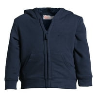 Wonder Nation Boys Sherpa Hoodie jakna, veličine 4- HUSKY