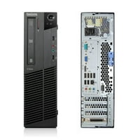 Korišteno-Lenovo ThinkCentre M81, SFF, Intel Core i5-2400S @ 2. GHZ, 12GB DDR3, Novi 128GB SSD, DVD-RW, Win Home