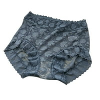 Rasprodaja ženskih grudnjaka Plus size ženske čipkaste hlače niskog struka slatke gaćice s printom bljeskajuće