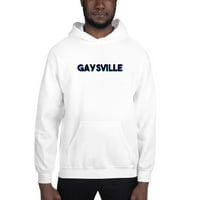 Tri Color Gaysville Hoodie Pulover Twimshirt pomoću nedefiniranih darova