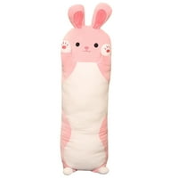 Aozowin dugi pamučni prijatelji Slatka 3D zečja plišana igračka za lutke mekana punjena jastuka za spavanje, božićni