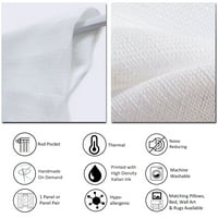 Dizajnerska ploča za zavjese kožni jastuk s printom u stilu u modernom stilu