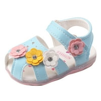 Dječje cipele za malu djecu dječja djeca za djevojčice Cvijeće LED svjetleće cipele sandale Sjedinjene Američke