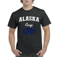Obična je dosadna-muška majica kratkih rukava, veličine do 5 inča - zastava Aljaske
