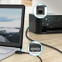 Kompatibilan s BOO 6-noga USB kabel za prijenos podataka Zamjena kabela za skener CanoScan 4400F D D125OU2F 8600F