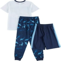 Jellifish Kids Boys 3-komad pidžame set za spavanje