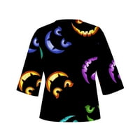 Bicoasu ženske vrhove Drvane ležerne kapuljače za ženske majice bluza casual labave košulje ukrase rukava hallowee