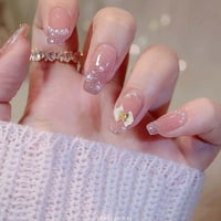 Slatke žene Manicure Pribor za bušenje noktiju modni leptir ukrasi za nokte art art rhinestones 3d nakit za nokte