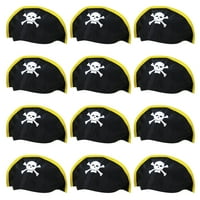 Mekani piratski šeširi s dva roga-dodatak za dječji kostim za Noć vještica-odjeća, tematske zabave
