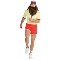 Trenirka Forrest Gump luksuzni Babba Gump šešir košulja kratke hlače brada perika kosa