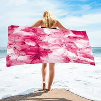 _ Domaći ručnik za plažu od mikrovlakana super lagani šareni Ručnik za kupanje deka za plažu otporna na pijesak
