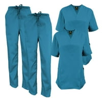 & M Scrubs Women Scrub Set V-izrezi