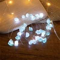 LED lampica za svjetlo, kristalni kameni lampica za svjetlo na baterije