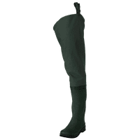 Muške kaskadne čizme Od 2 sloja od polirezine s kukovima, zelene veličine 12