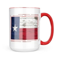 Neonska zastava na drvetu Regija Teksas: Amerika šalica kao poklon ljubiteljima kave i čaja