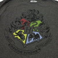 Muška majica s grafičkim prikazom grba Harrija Pottera