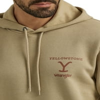 WRANGLER® muški i veliki muški redovito fit grafički grafički hoodie