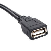 Novi USB 2. Ženski do muški y-splitter podaci o sinkronizaciji kabela za produženje punjenja