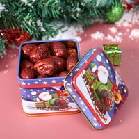 Staklenka slatkiša Božićni snjegović Bo za pečenje kolačića poklon kontejner Božićni ukras