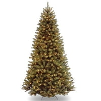 Tvrtka je prethodno zapalila umjetno božićno drvce u prirodnoj veličini, zeleno, smreka Sjeverne doline, bijela