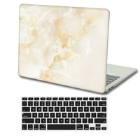 Kaishek zaštitni slučaj tvrdi naslovnica kompatibilna s najnovijim MacBook Pro S s Touch ID -om + Crna tipkovnica