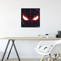 Spider-Man: miles Morales - zidni Poster licem u lice s gumbima, 14.725 22.375