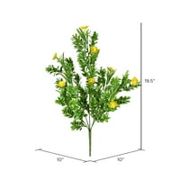 Vickerman 19,5 umjetni žuti grm s UV premazom male veličine
