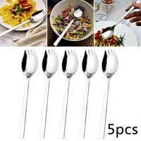 Zdjela za juhu od nehrđajućeg čelika, salata, žlica za rezance, vilica, pribor za jelo, pribor za jelo